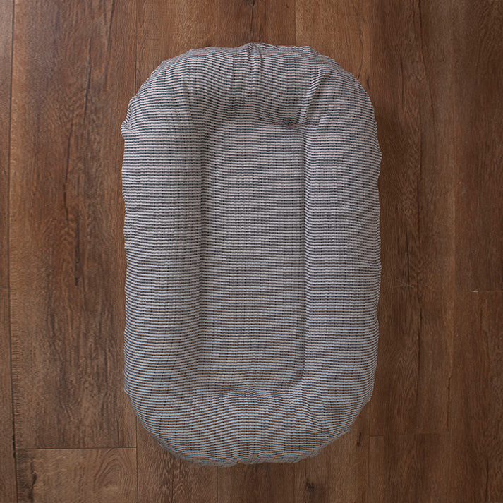 Funda Nido Muselina Rayita Negra - Image 3