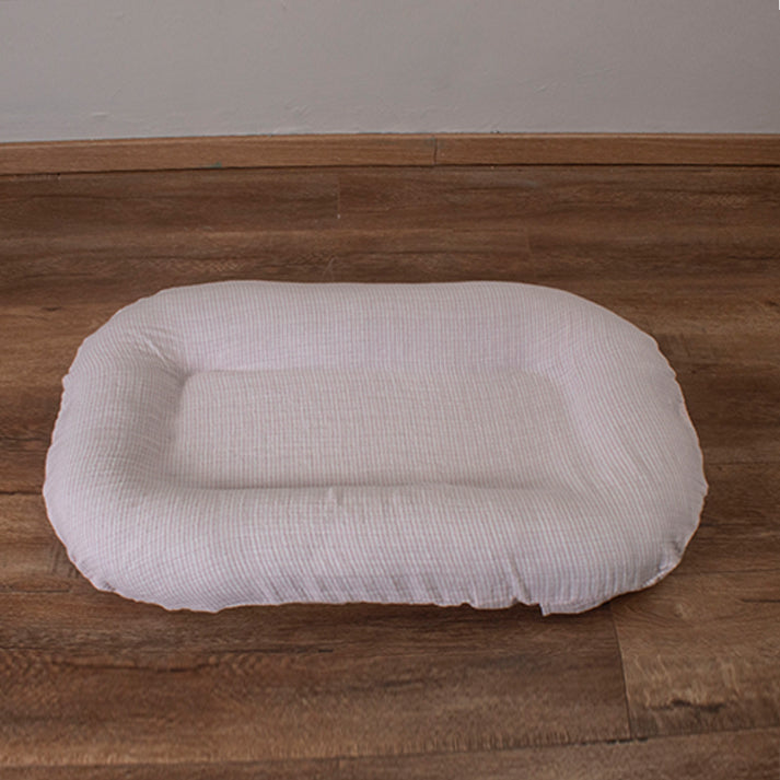 Funda Nido Muselina Rayita Rosa - Image 4