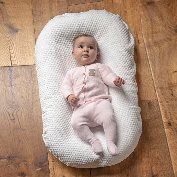 Funda Nido Burbuja Capitonada Crudo - Image 5