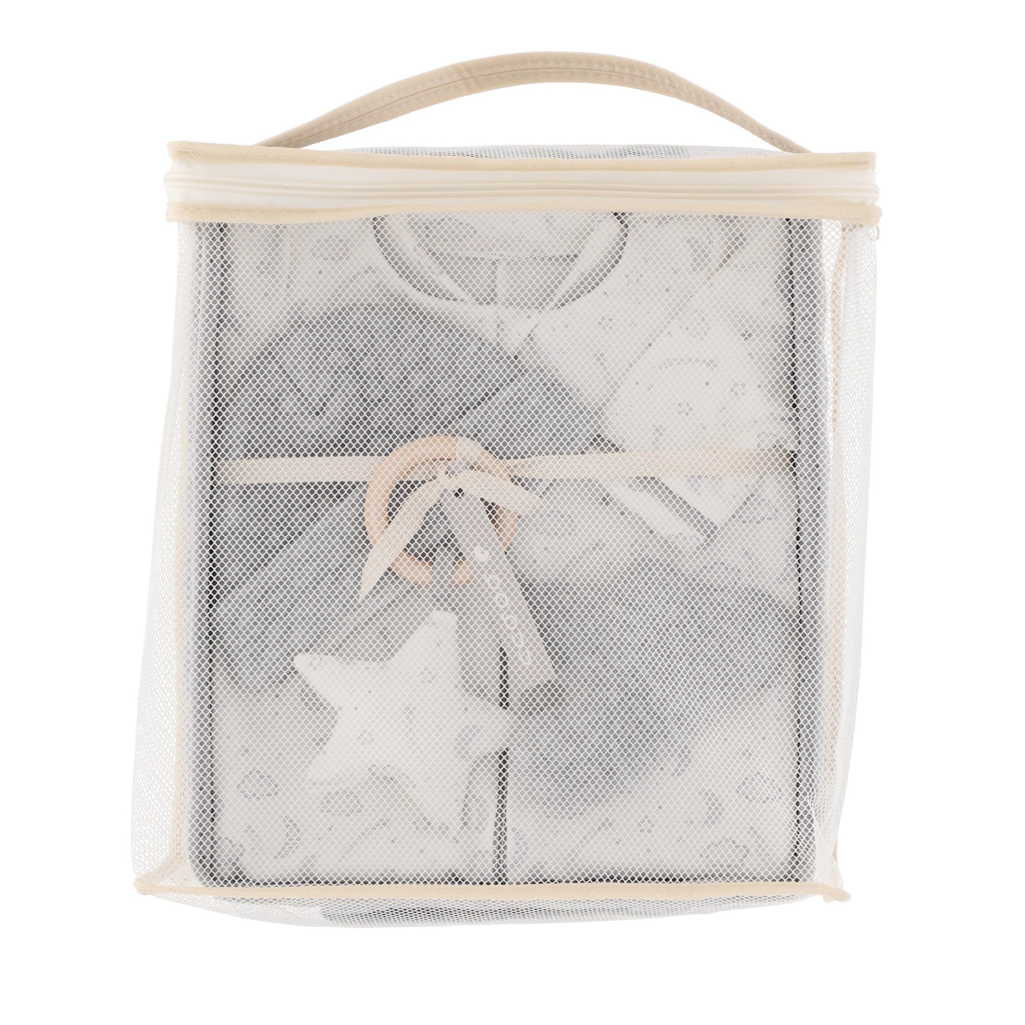 Cesto recién nacido mameluco estrellas gris - Image 4