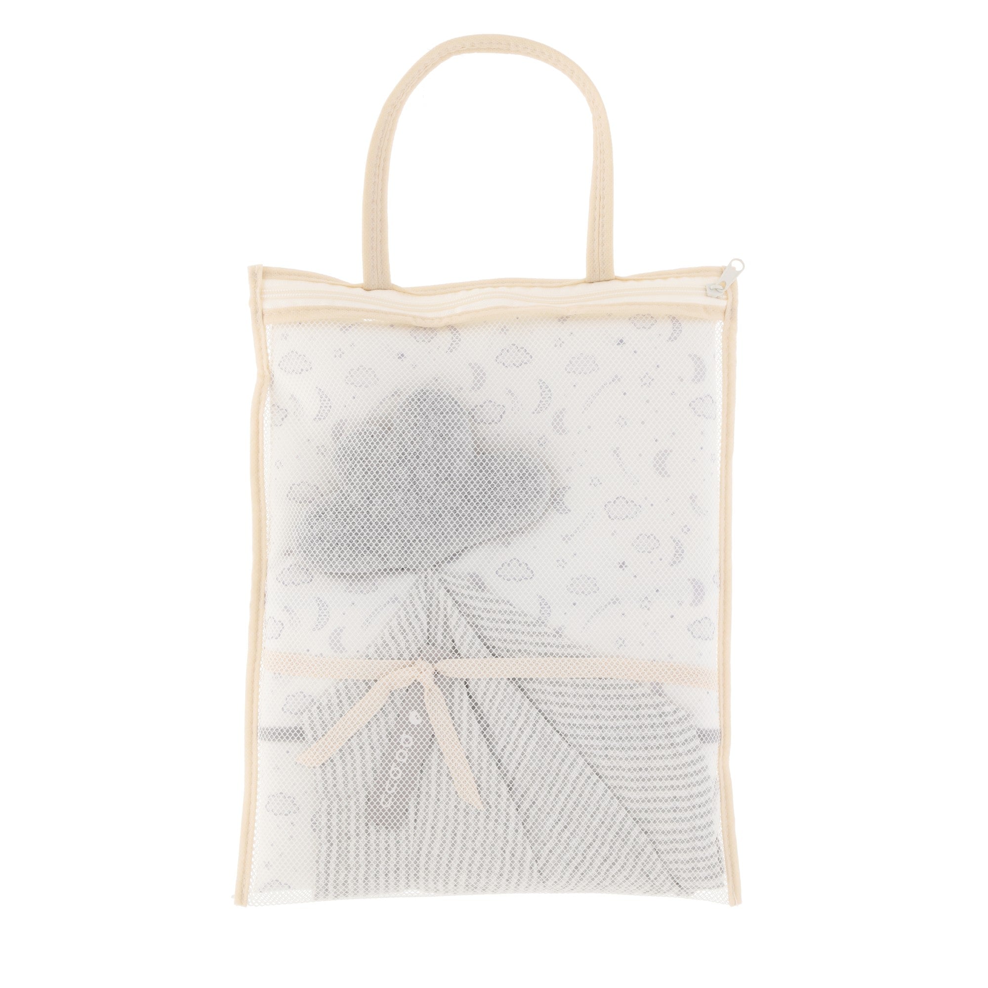 Set frazada con trapo de apego luna y estrella gris - Image 3