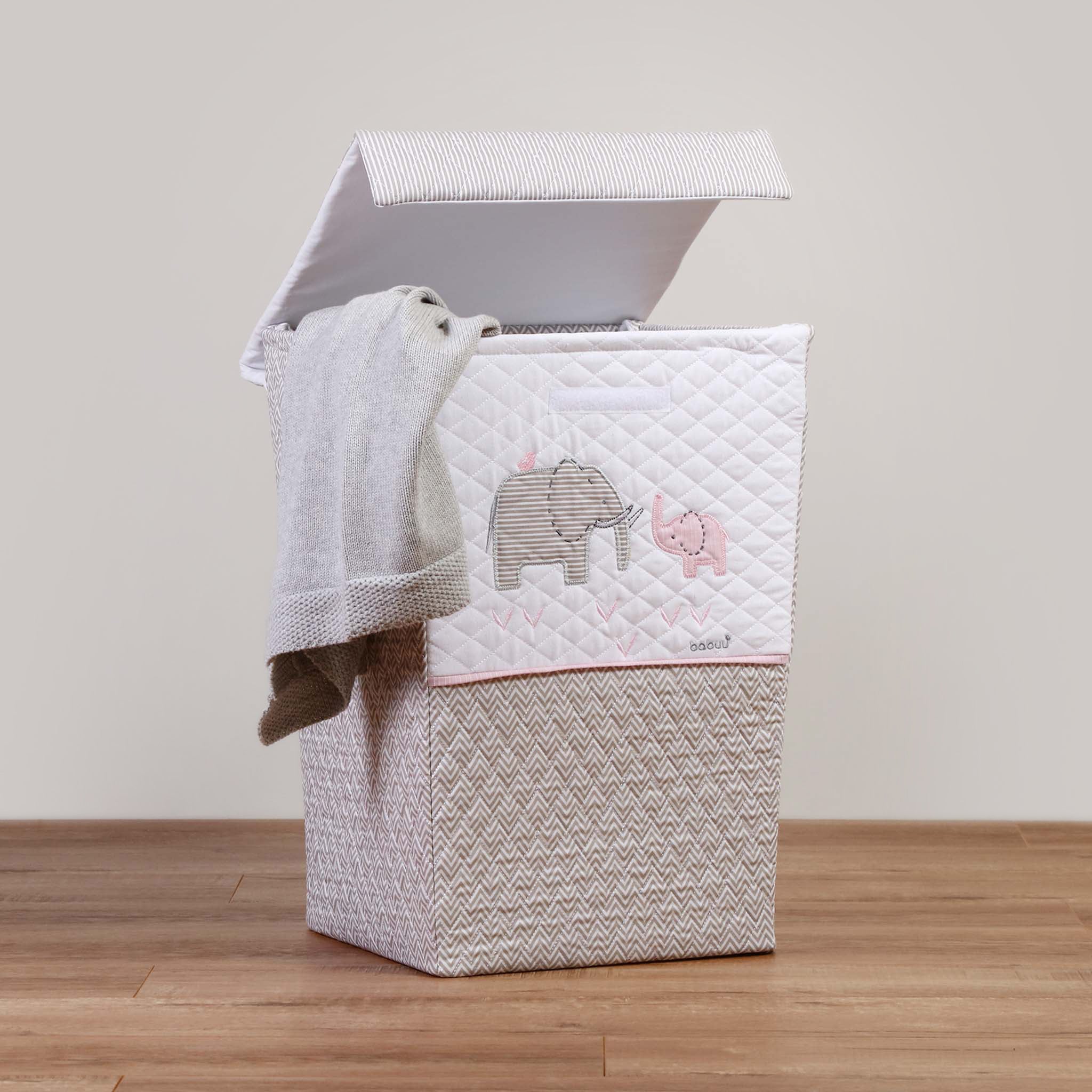 Cesto para ropa sucia Elefante Rosa - Image 4
