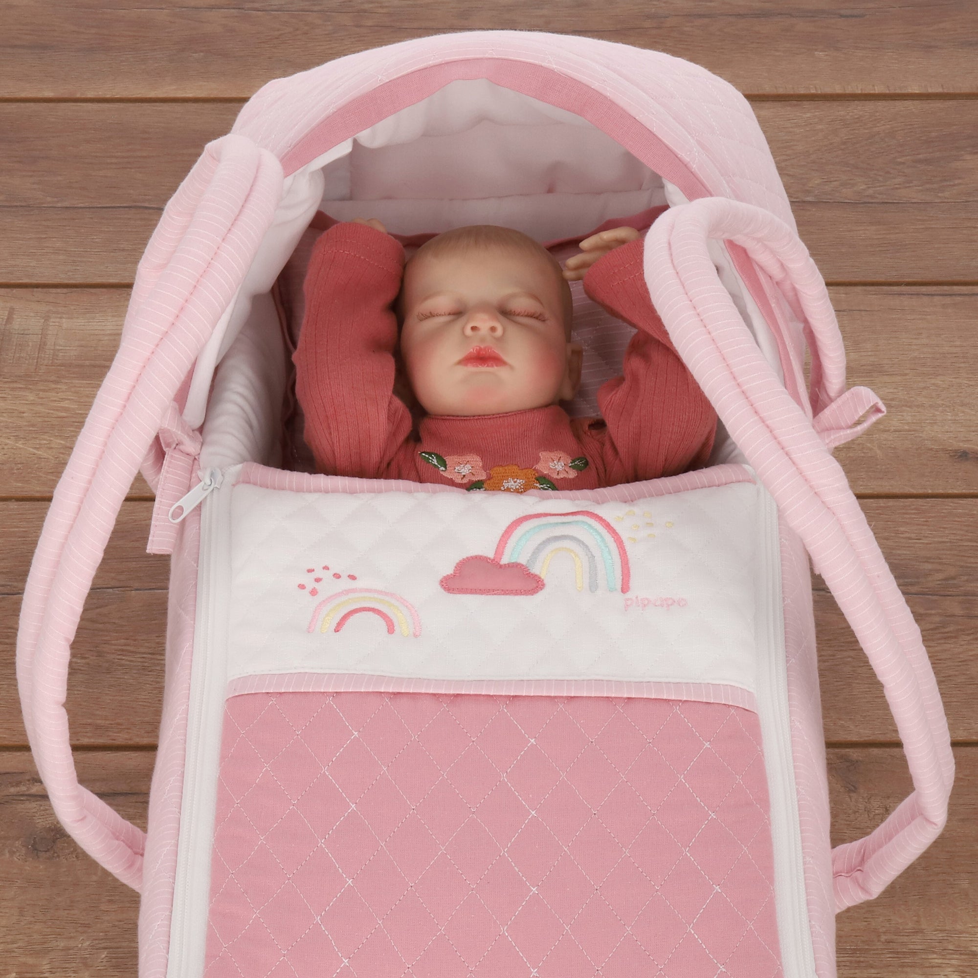 Set Bambineto muñeca y cobija arcoíris - Image 4