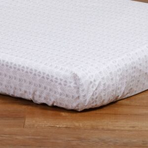 Sábana para bebé Popelina Greca Gris