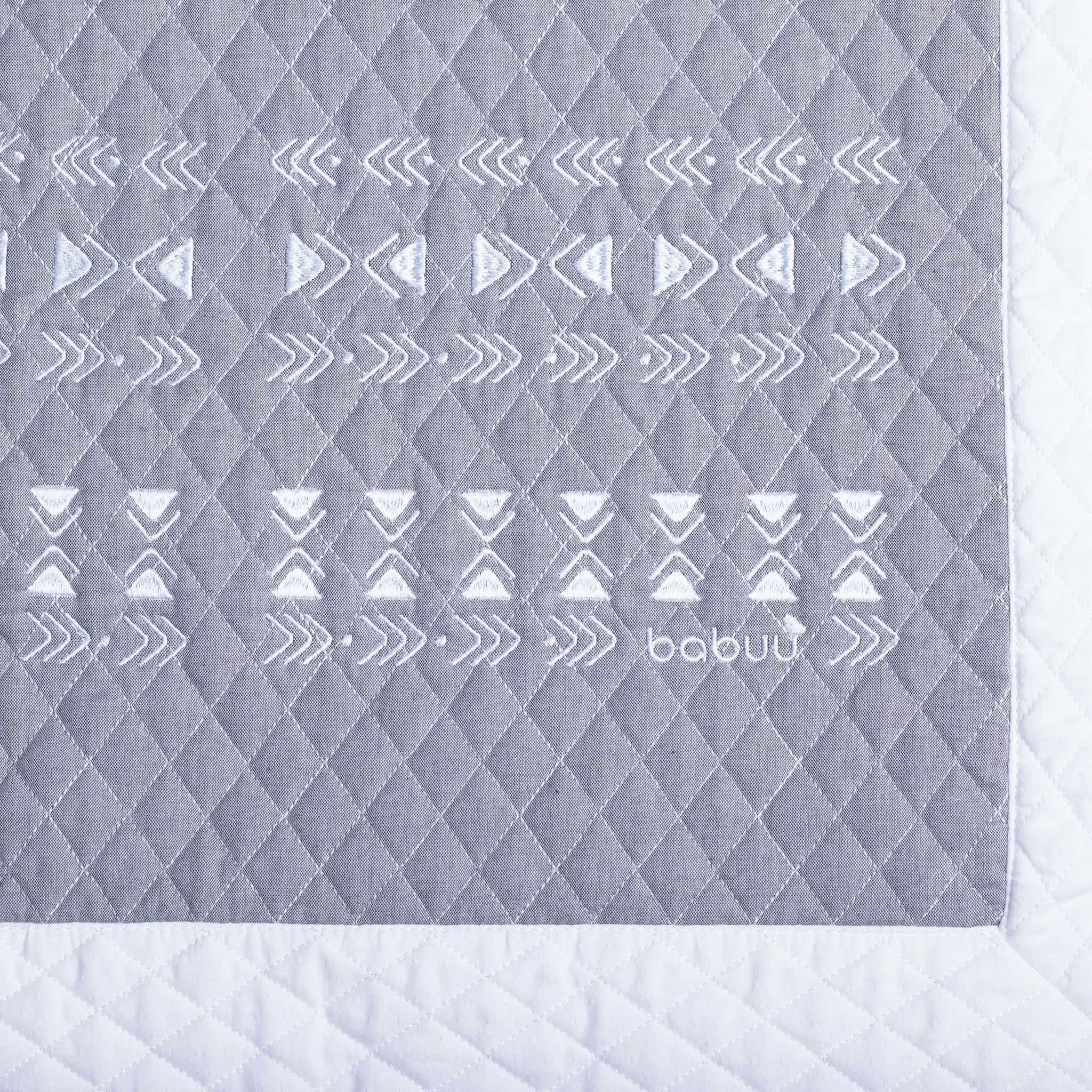 Juego de Cuna Étnico Gris - Image 5