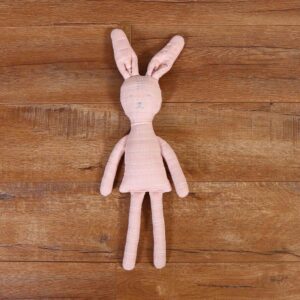 Mono apego Conejo Rosa