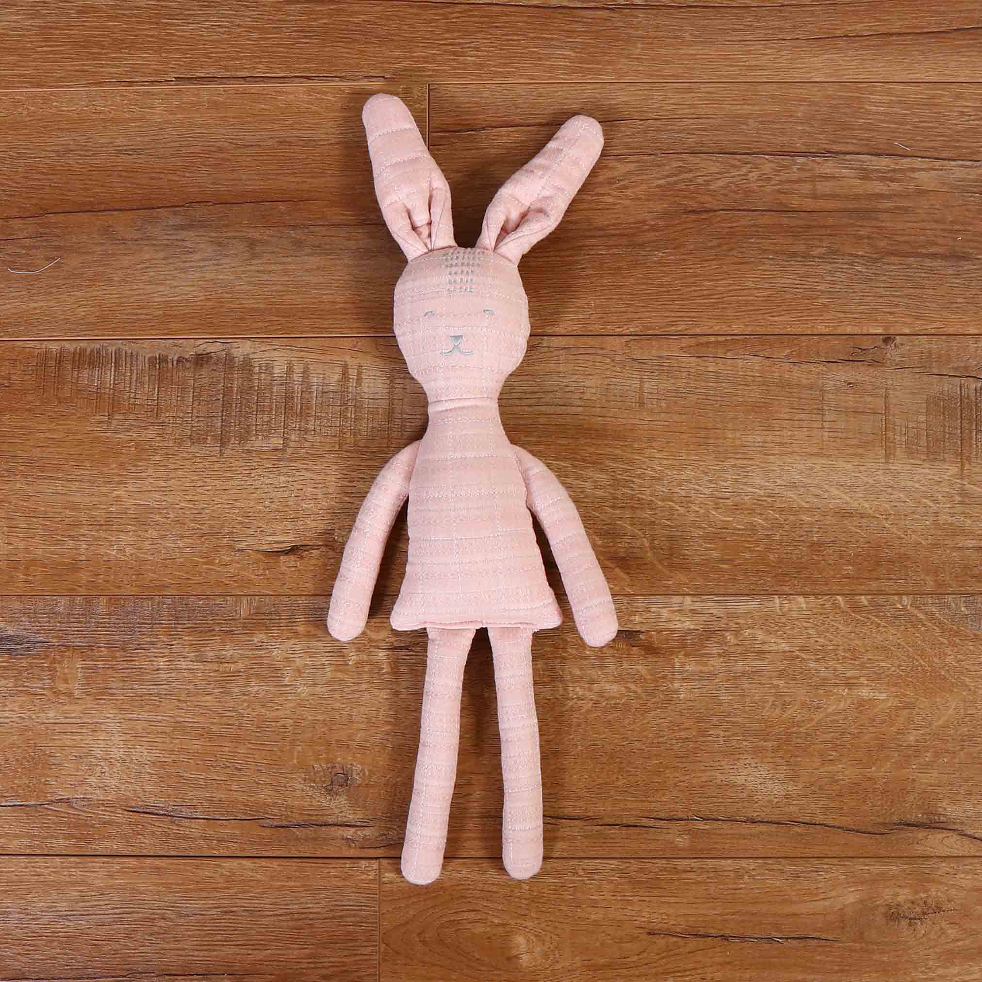 Mono apego Conejo Rosa