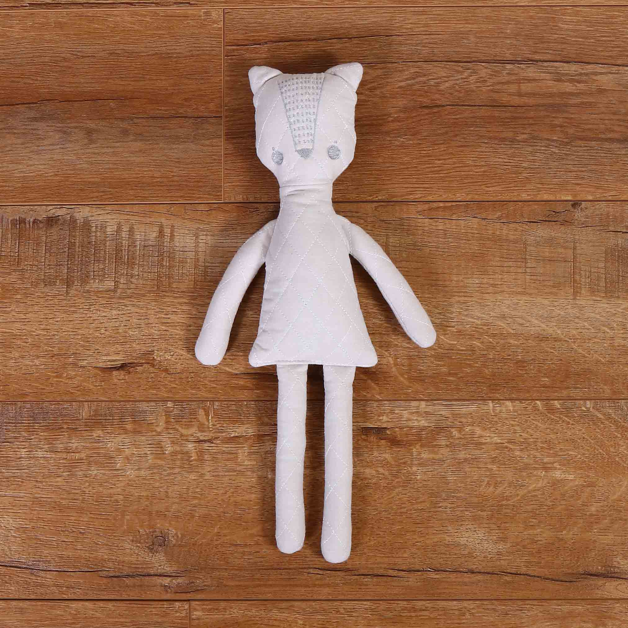 Mono apego Zorro Gris