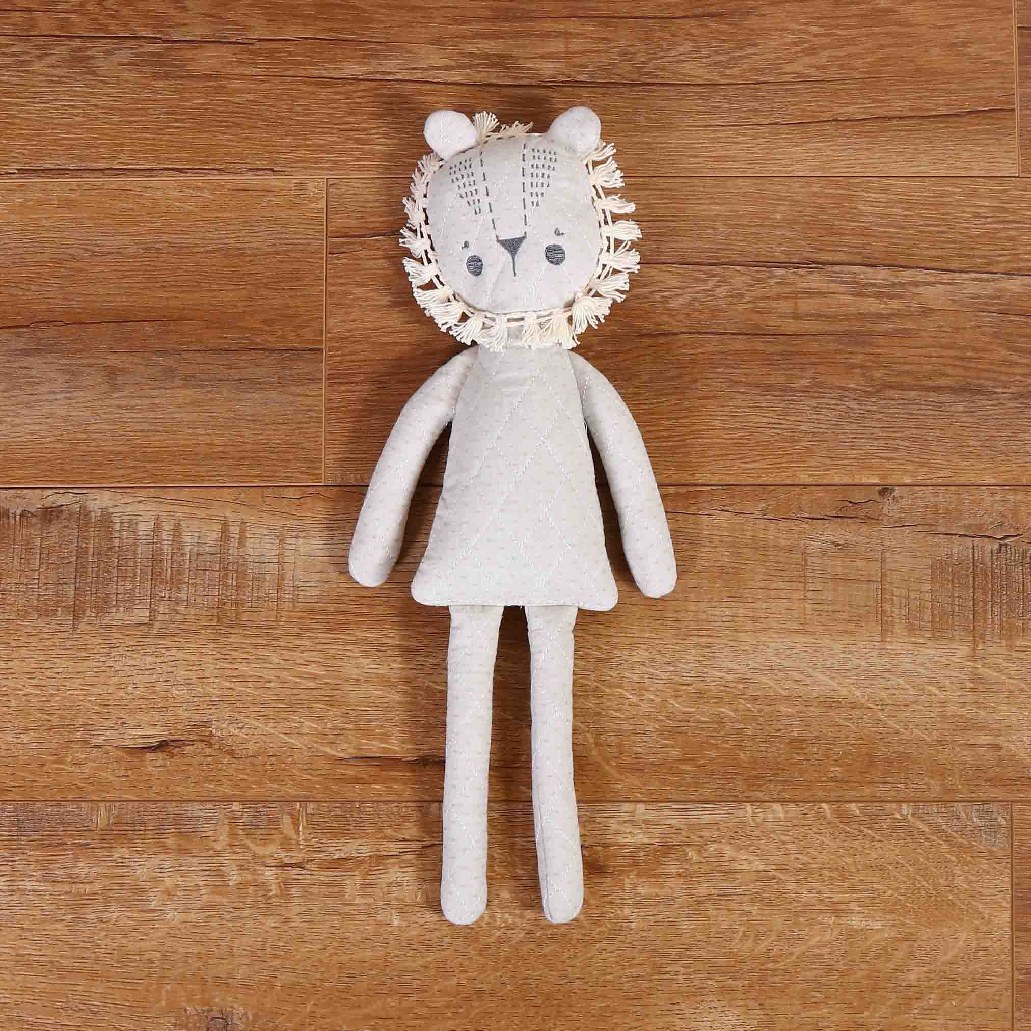 Mono apego León Beige