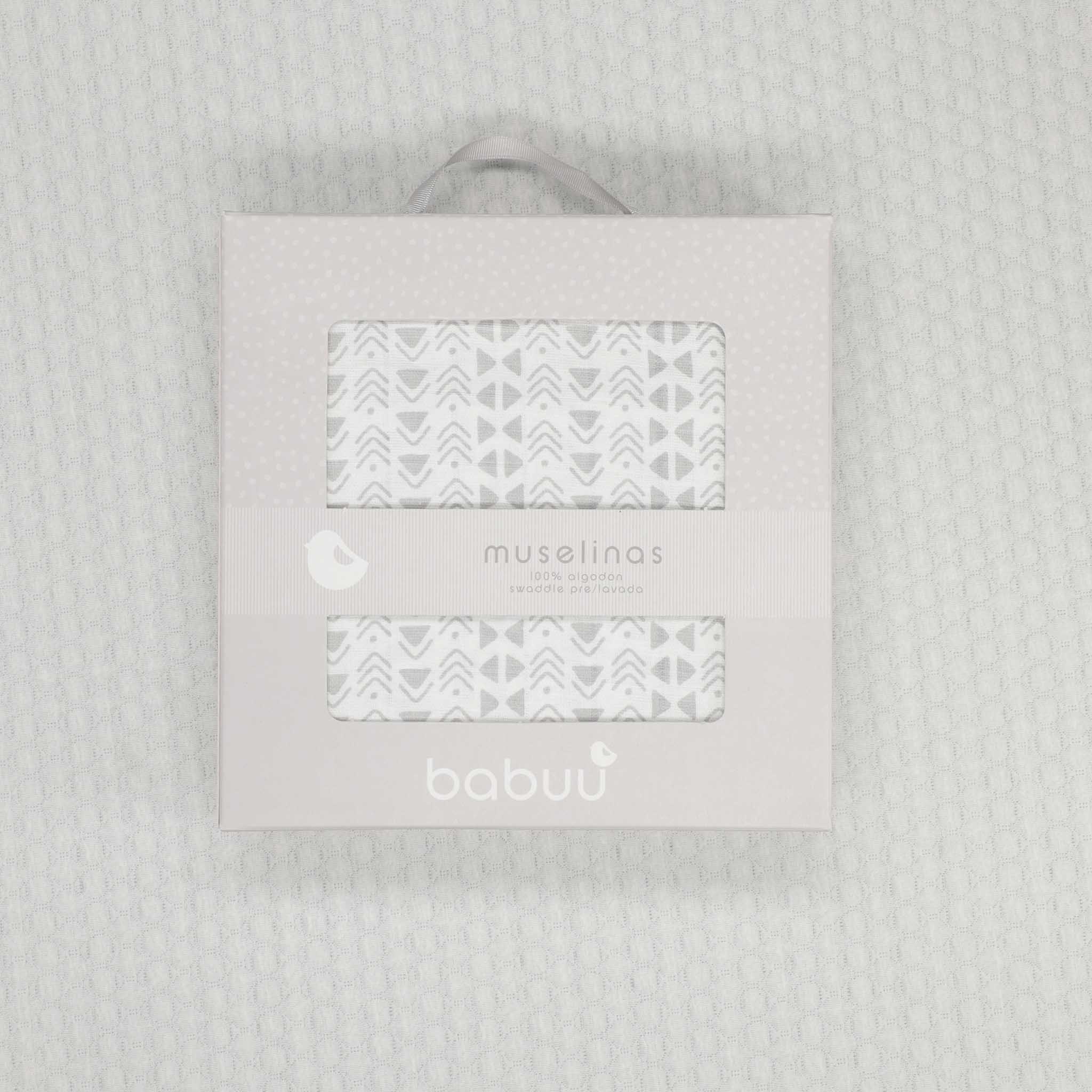 Muselina Grecas Gris - Image 4