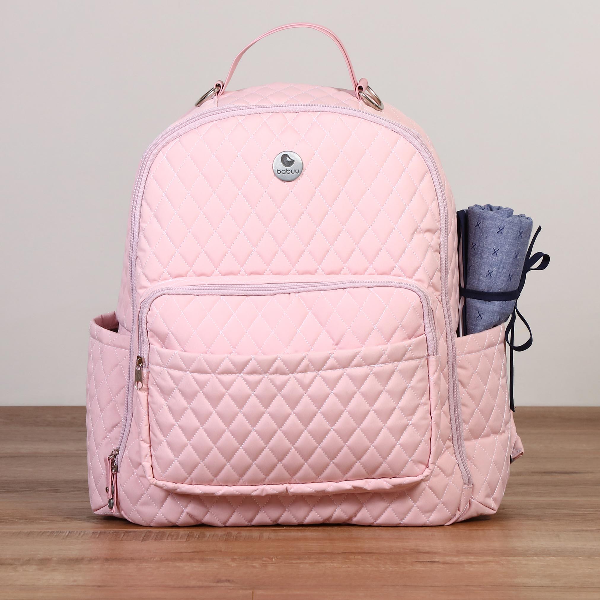 Pañalera para Bebé Rosa - Back Pack - Image 4