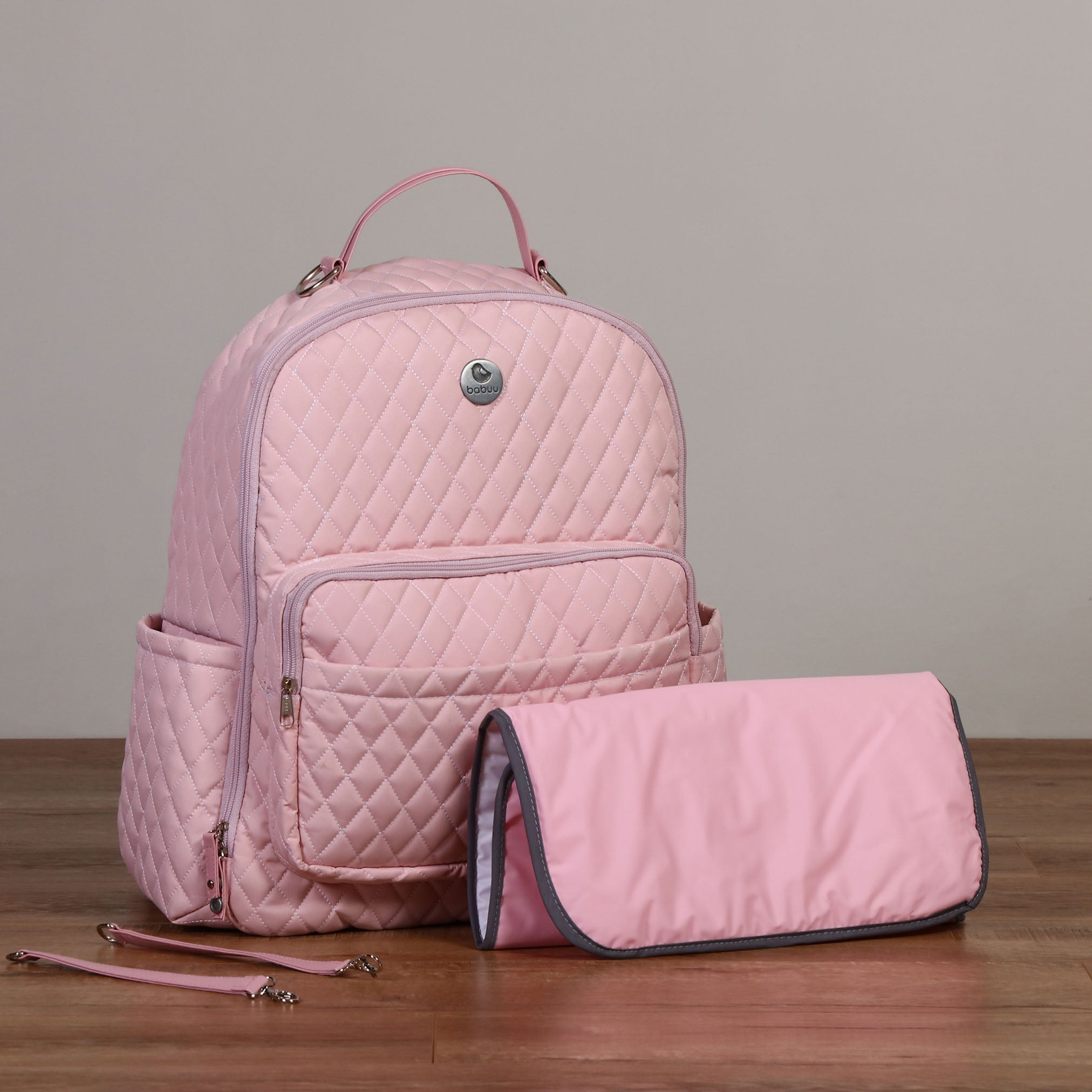 Pañalera para Bebé Rosa - Back Pack - Image 5