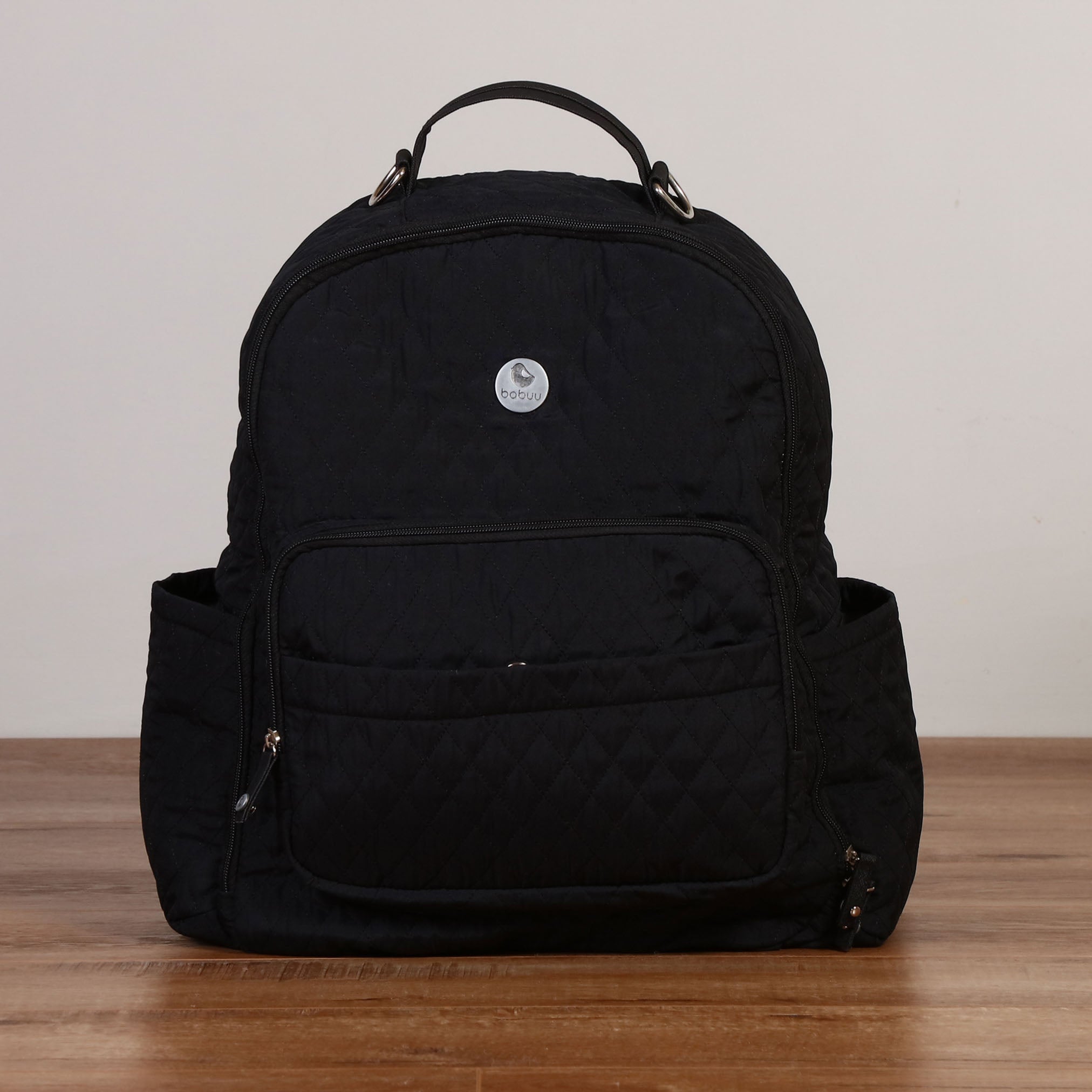 Pañalera para Bebé Negra - Back Pack