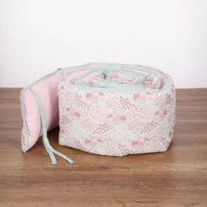 Protector de cuna Flor círculo