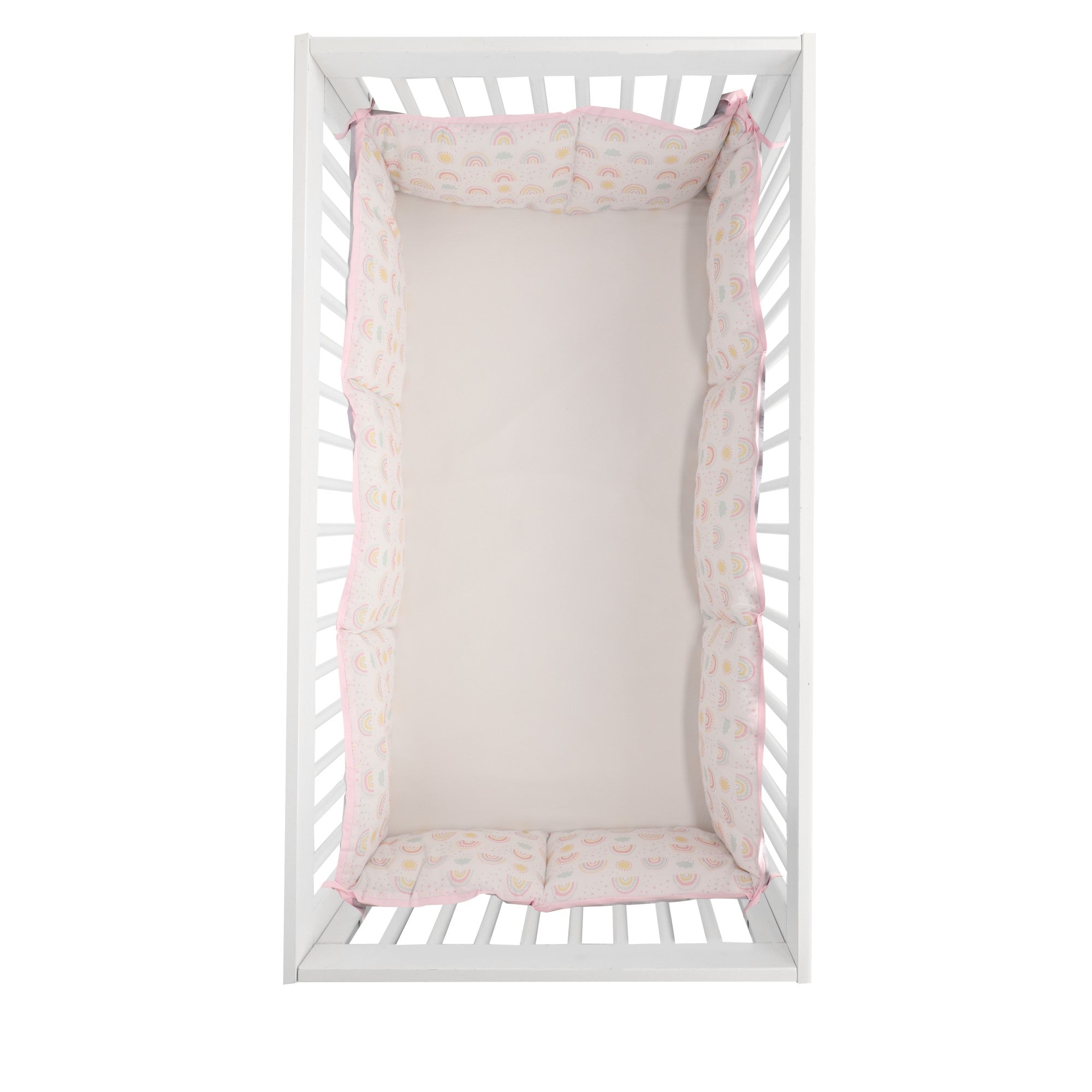 Protector de cuna Arcoíris y Luna - Image 3