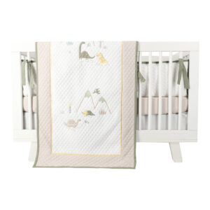 Juego de Cuna Dinosaurio verde