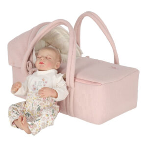 Bambineto muñeca Rosa cuadritos