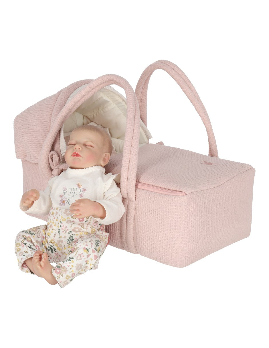 Bambineto muñeca Rosa cuadritos