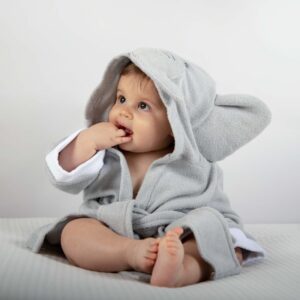 Bata Elefante Gris 0-12 meses