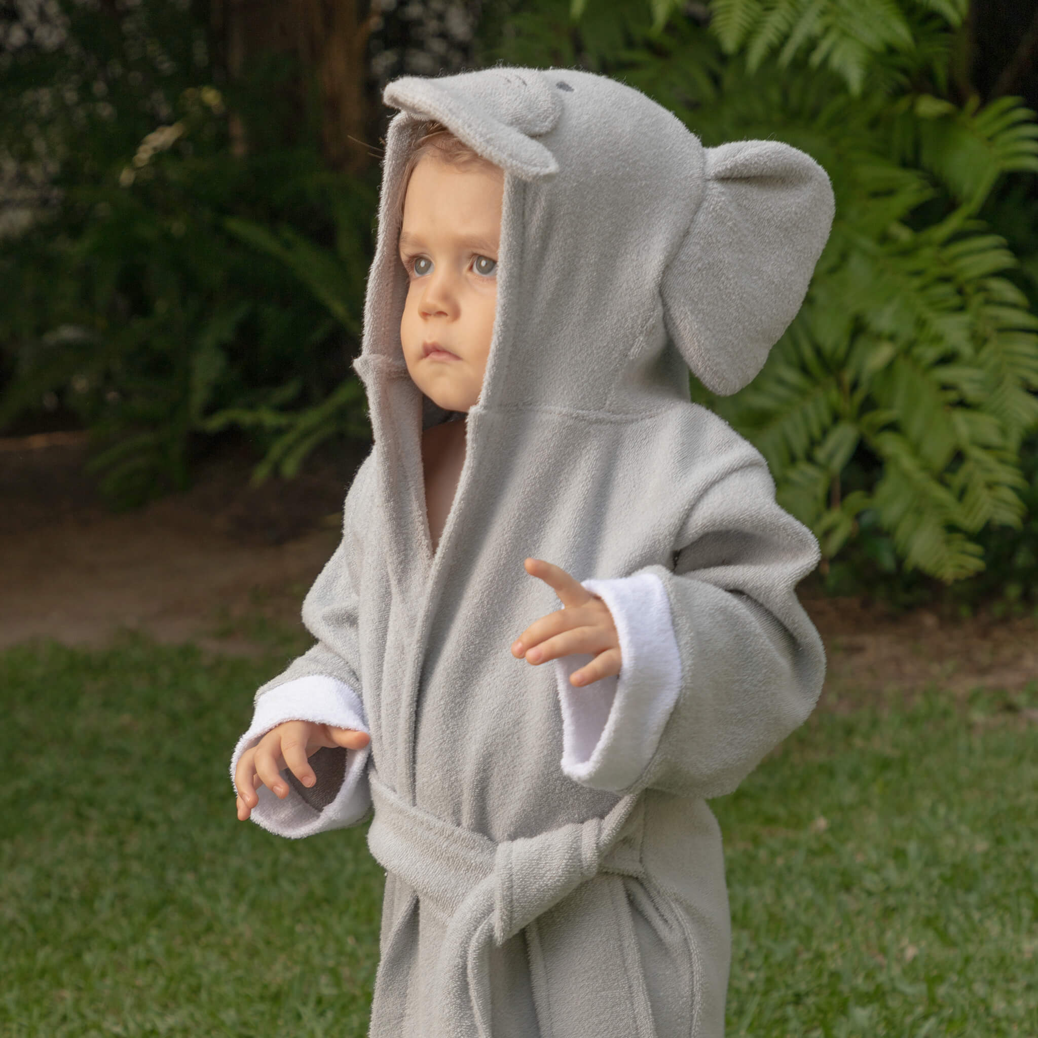 Bata Elefante Gris 12-36 meses - Image 2