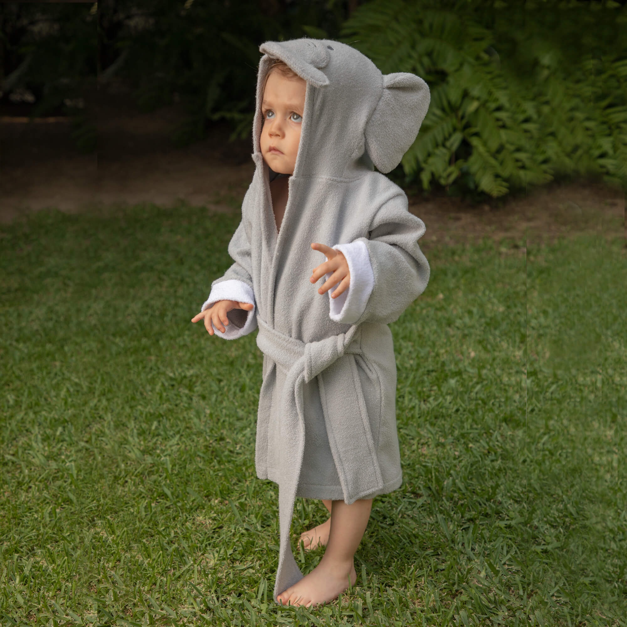 Bata Elefante Gris 12-36 meses - Image 3