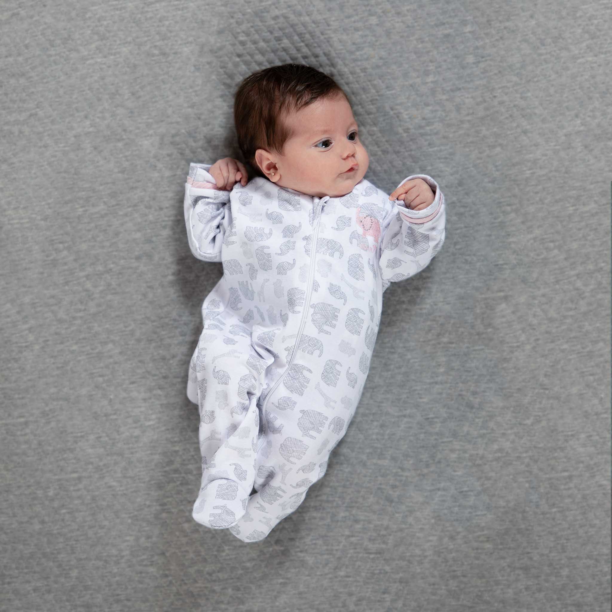 Mameluco Camiseta Elefante Rosa - Image 2