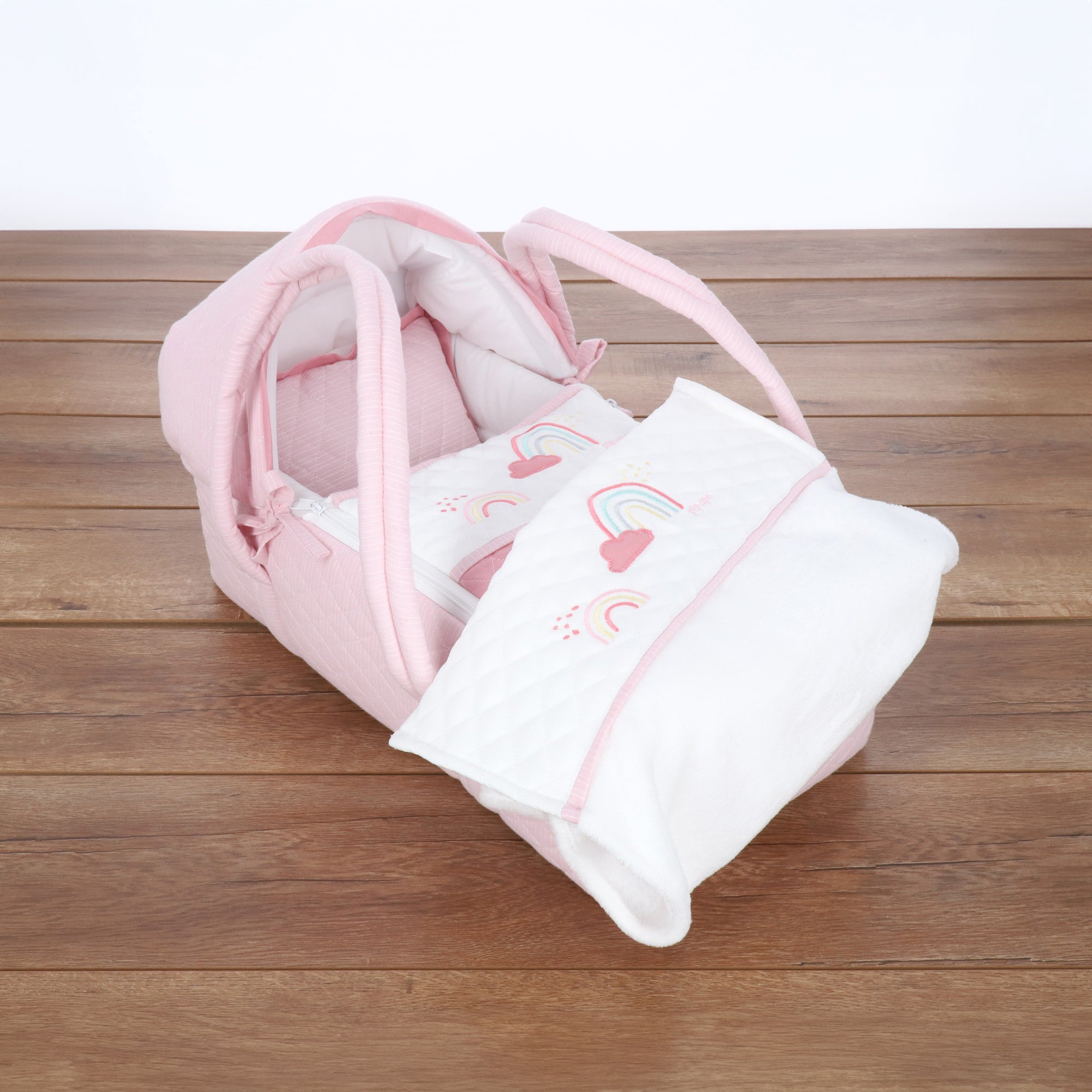 Set Bambineto muñeca y cobija arcoíris - Image 2