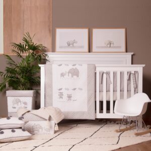 Juego de Cuna Selva Gris