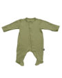 Mameluco magnético con pie - Baby Olive, 0-3M (3.5 - 5.5 kg)