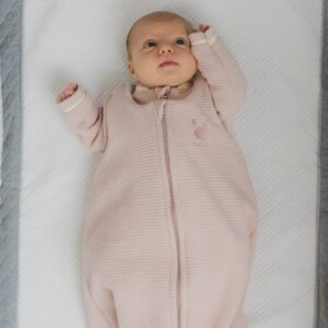 Saco de dormir Cuadritos rosa