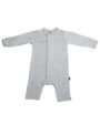 Mameluco magnético sin pie - Gris Nube, 3-6M (5.5 - 7.2 kg)