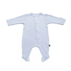 Mameluco magnético con pie - Azul Empolvado, RN (2.3 - 3.5 kg)