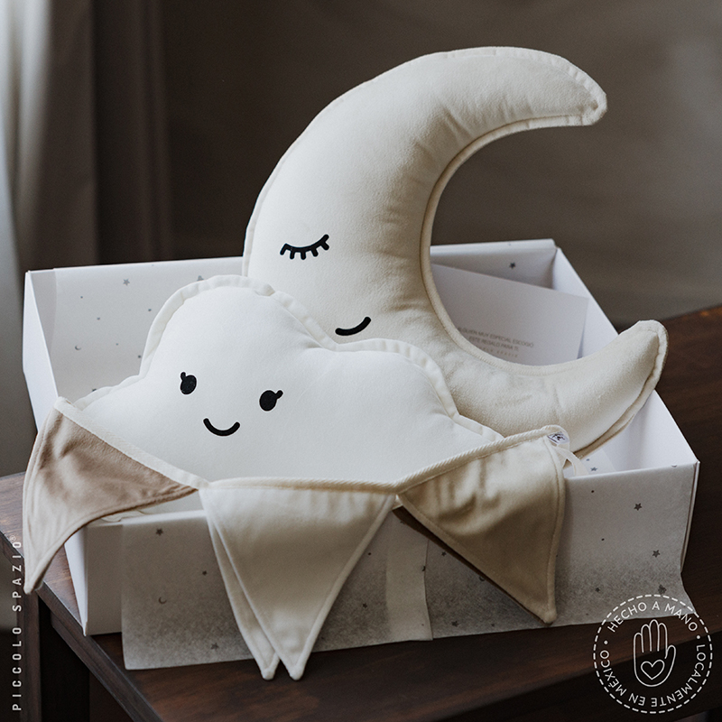 Gift Box - Luna Beige, Nube Blanca y Guirnalda - Imagen 2