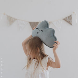 Cojín Nube Azul