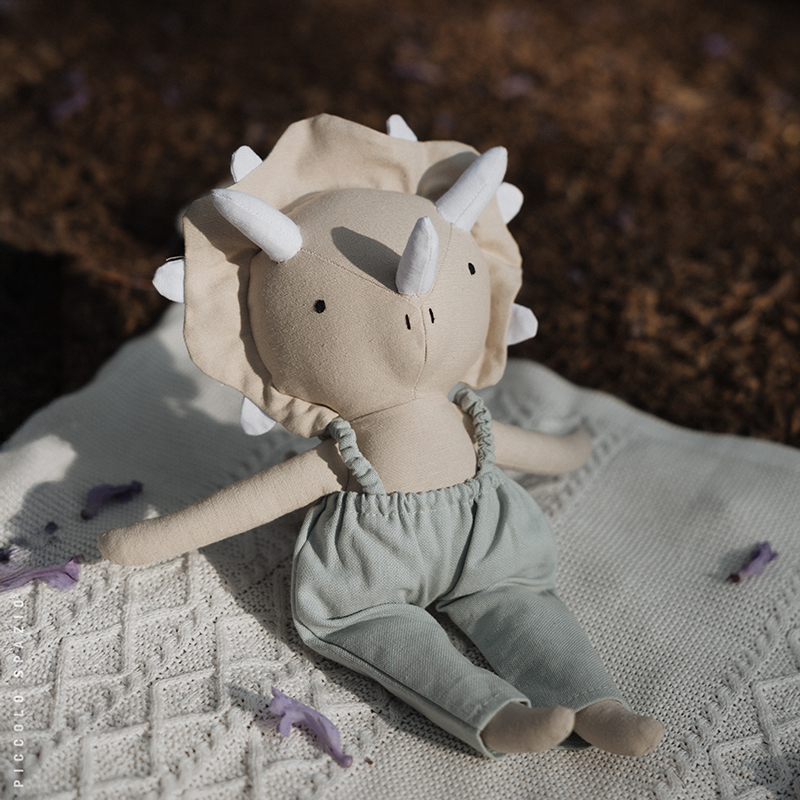 Mateo - Triceratops de tela - Image 2