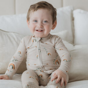 Pijama Diseño Arcoíris para Bebé