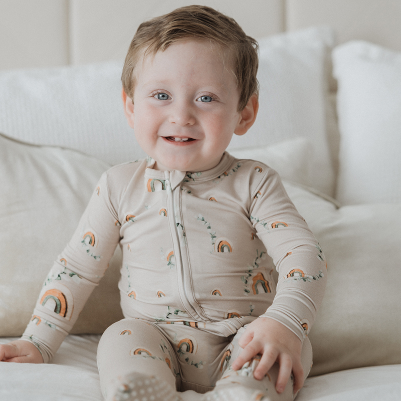 Pijama Diseño Arcoíris para Bebé