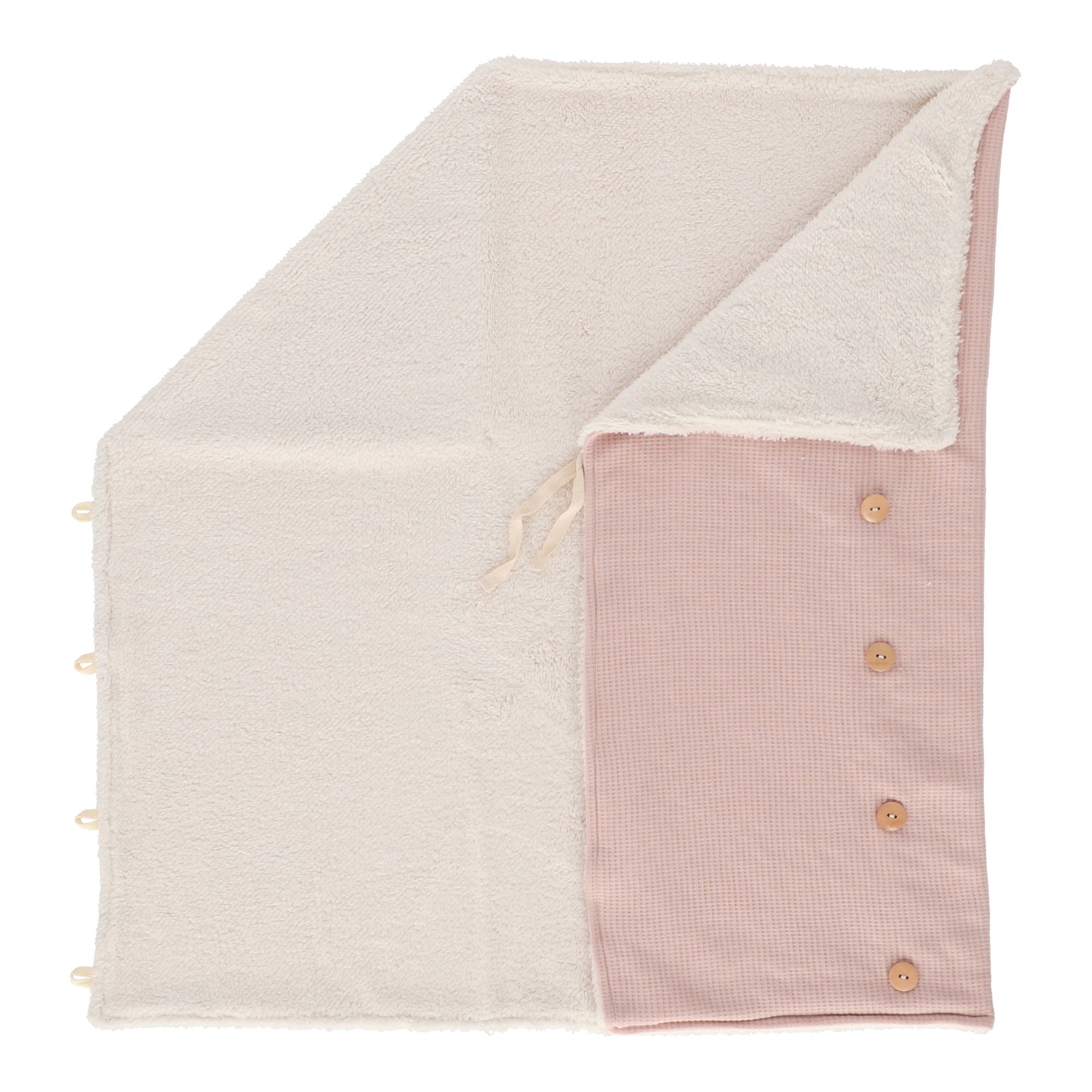 Sleeping cuadritos con borrega rosa - Image 3