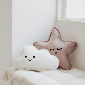 Set de Estrella Rosa & Nube Blanca