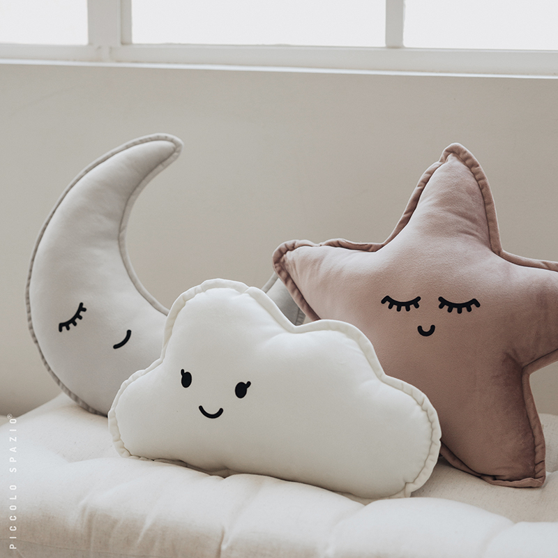 Set de Estrella Rosa, Lunita & Nube Blanca - Image 2