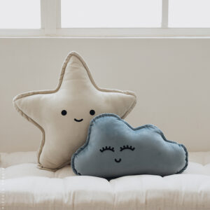 Set de Estrella Beige & Nube Azul