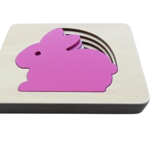 Rompecabezas de 5 capas - Conejo (hogar)