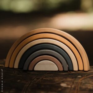 Rainbow - Arcoíris de madera